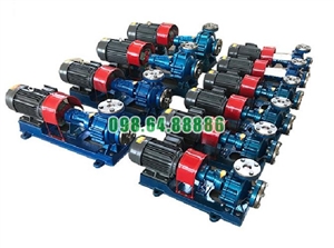 Bơm dầu nóng công nghiệp RY20-20-100 lưu lượng 1 m3/h, tốc độ 2.800 vòng/phút