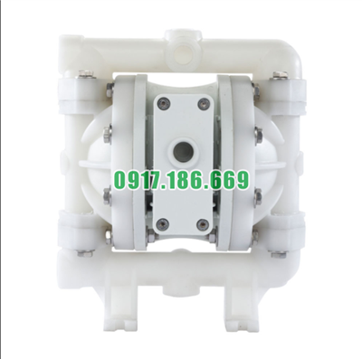 Bơm Màng Đôi Khí Nén Thân Nhựa Teflon NOMAD NPF15 1/2