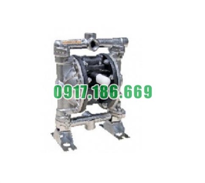 Bơm màng khí nén santoprene 1/2 inch MK15PP - SS/ST/TF/SS thân inox