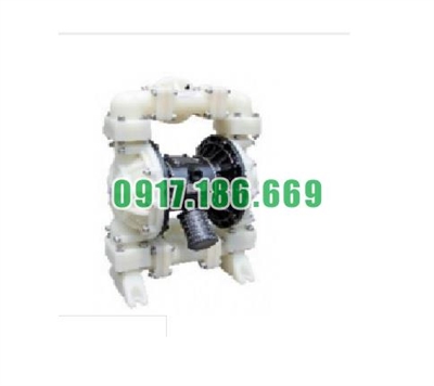 Bơm màng khí nén teflon 1.5 inch  MK40AL - PP/TF/TF/PP thân nhựa