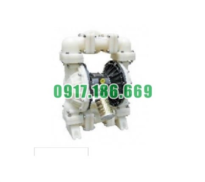 Bơm màng khí nén teflon 2 inch MK50AL - PP/TF/TF/PP thân nhựa