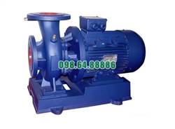 Đại lý bơm nước trục ngang model SLW100-ISW100-250 công suất 37 kw  đẩy cao 87m